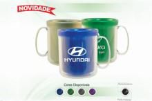 Caneca Térmica Cristal Color Metalizadas 300ml - 10BR260SCM